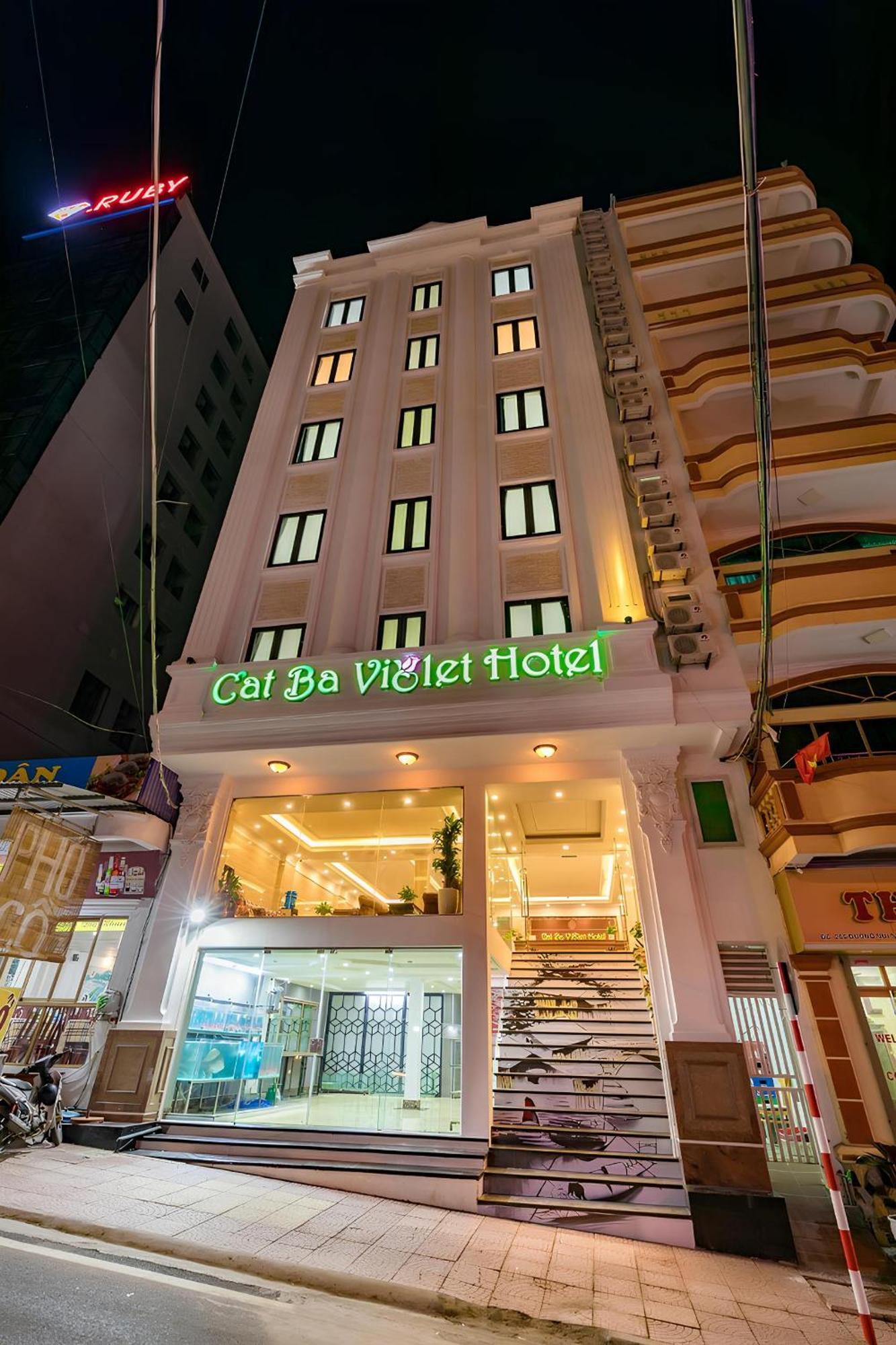 Cat Ba Violet Hotel Chan Chau Luaran gambar