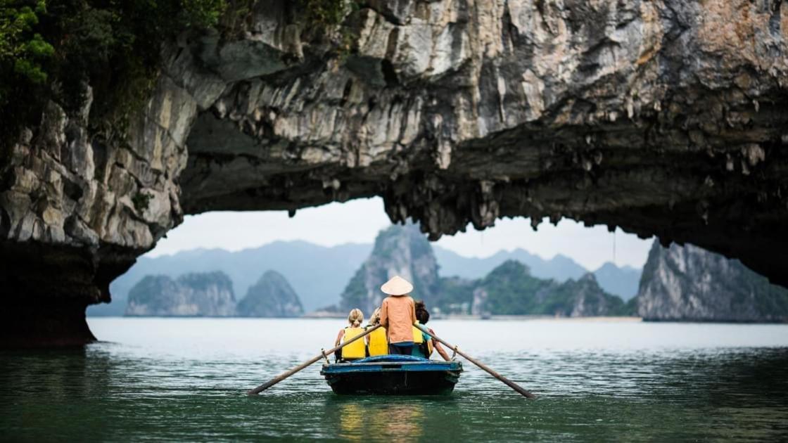 Cat Ba Violet Hotel Chan Chau Luaran gambar